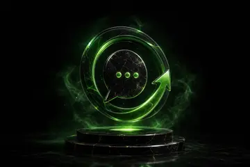 Tela de celular com conversa de vendas no WhatsApp usando inteligencia artificial