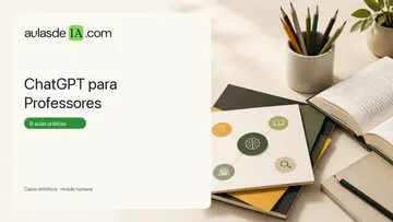 Capa do curso ChatGPT para Professores