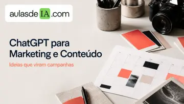 Capa do curso ChatGPT para Marketing e Conteúdo