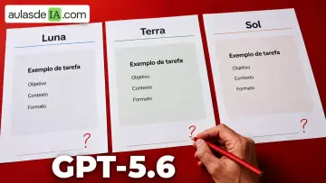 Capa do curso GPT-5.6: Luna, Terra e Sol