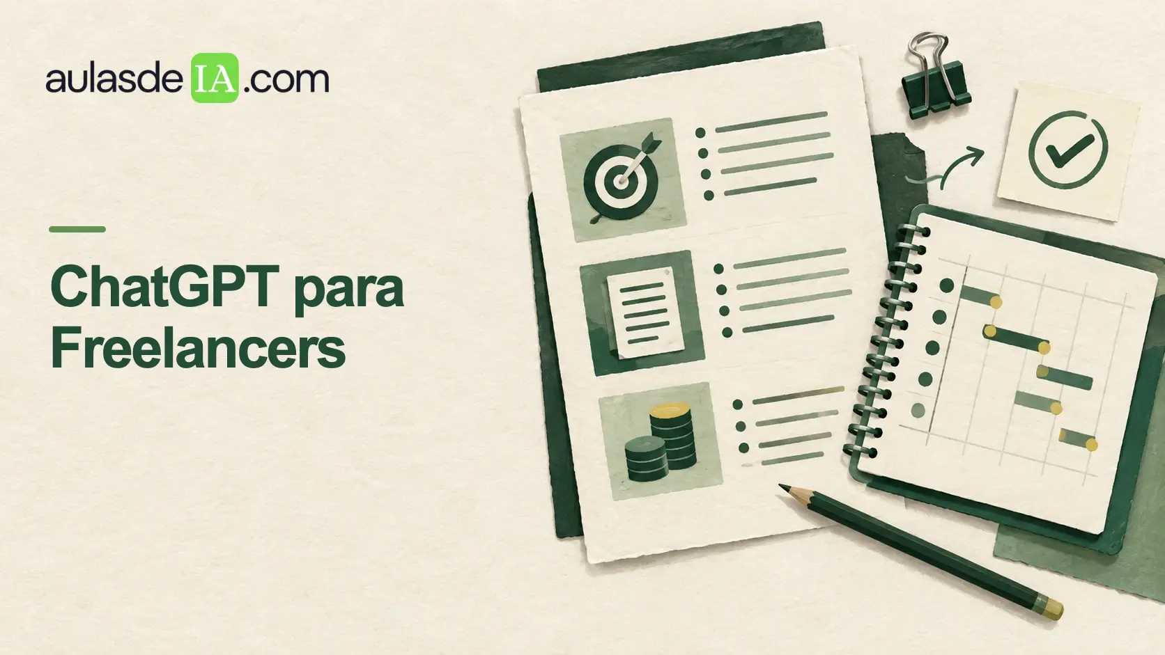Capa do curso ChatGPT para Freelancers