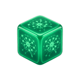 Símbolo 3D da Aulas de IA