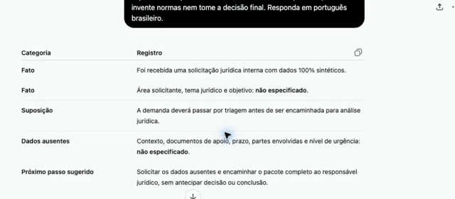 Defina o pedido