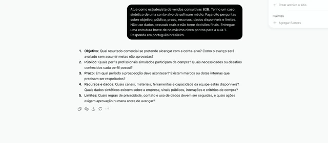O briefing de trabalho
