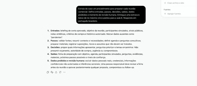 O sistema semanal