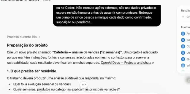 Começo no Work