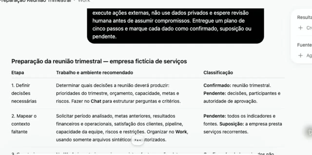 Começo no Work