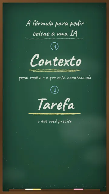 Vídeo vertical: Quadro negro, feito pelo Claude