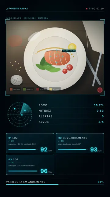 Vídeo vertical: Ficção científica (HUD), feito pelo Claude