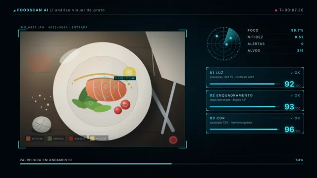 Vídeo: Ficção científica (HUD), feito pelo Claude
