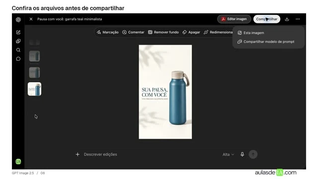 Uma campanha coerente e pronta para usar