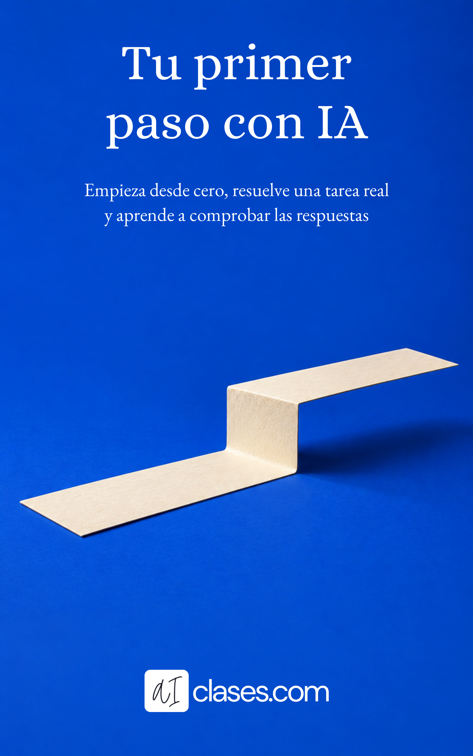 Tu primer paso con IA
