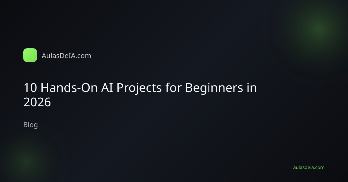 10 Hands-On AI Projects for Beginners in 2026