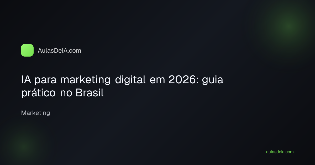 Profissional de marketing usando ferramentas de IA para estratégia digital